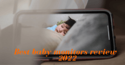 baby's sleep monitored with a baby monitor